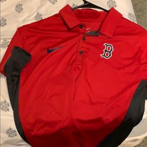 Red Sox Nike Dri-Fit Polo LARGE